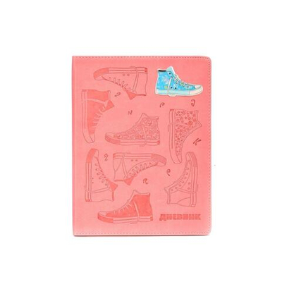 Дневник 48л. мягк. обложка "Кеды с орнаментом" (Альт)