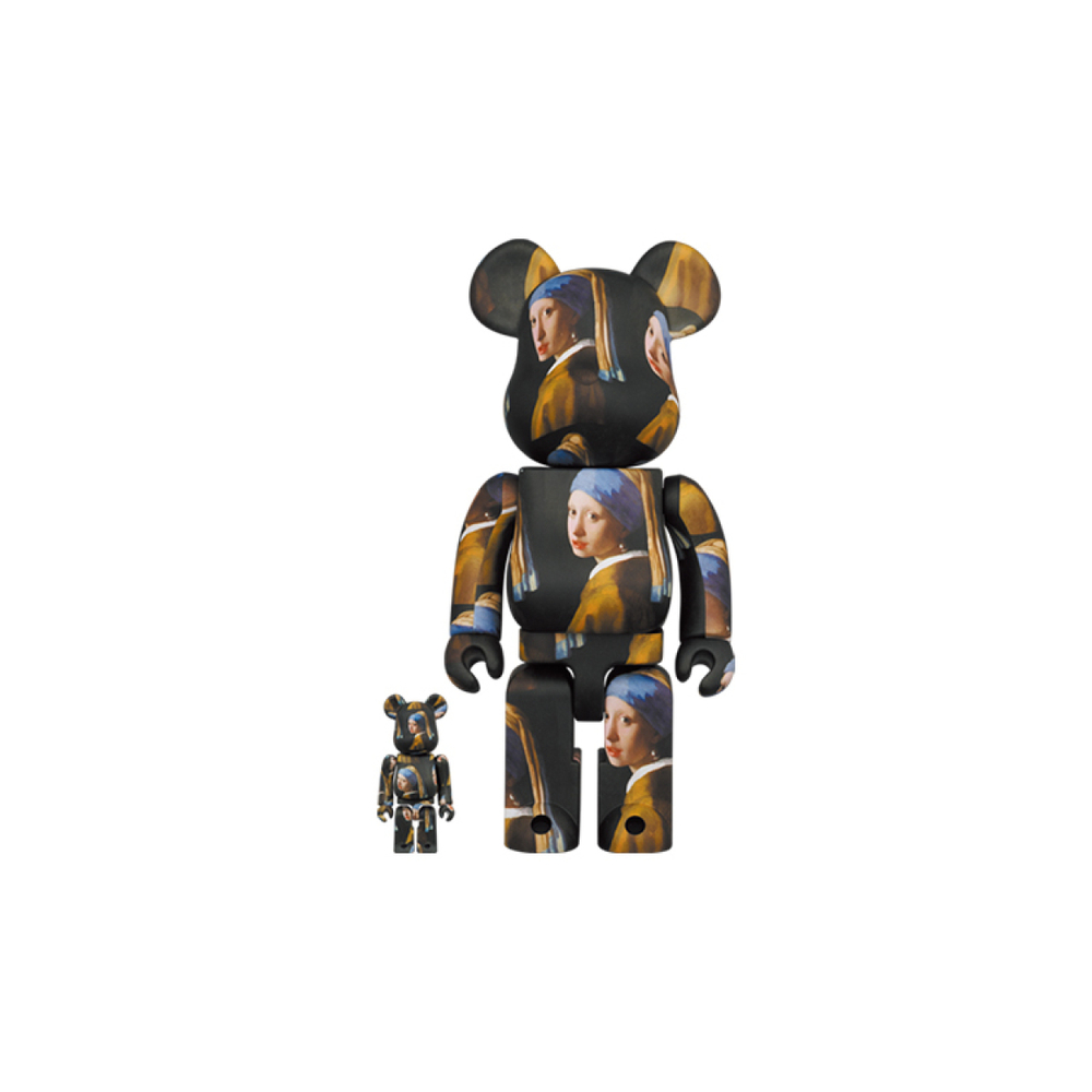 Дизайнерские игрушки BE@RBRICK johannes vermeer · 7cm,28cm, BB-0053-1