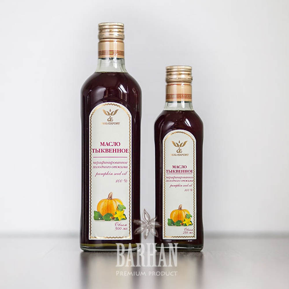 Масло тыквы холодного отжима