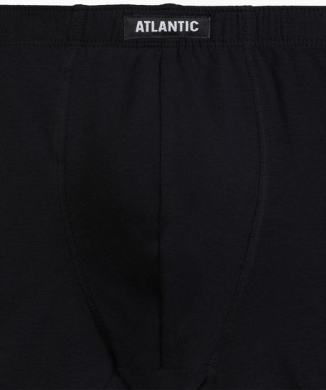 Трусы мужские боксеры (3 шт) Atlantic 3BMH-007, хлопок, черный + серый меланж + темно-серый меланж