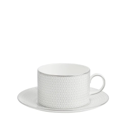 Wedgwood Универсальная чашка Gio Platinum 250 мл с блюдцем EAN 701587469326