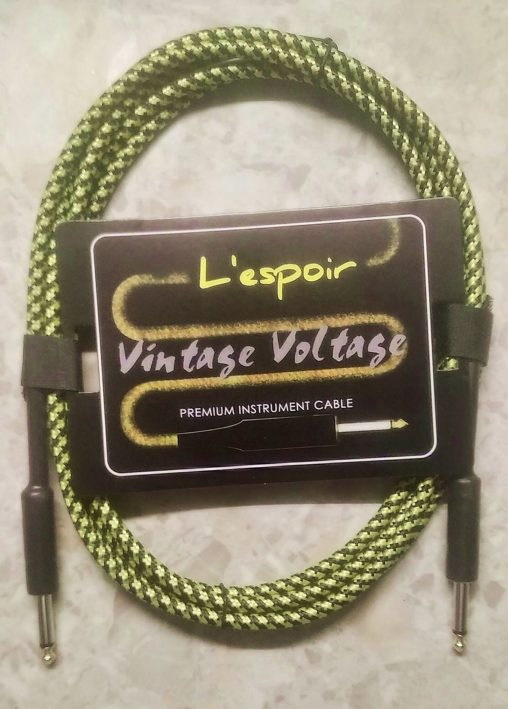 Кабель гитарный Vintage Voltage 3м