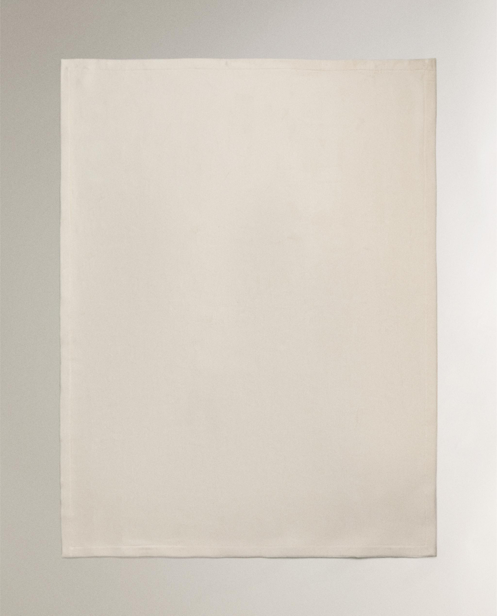 Zara Home плед из хлопка, экрю · 3117/004