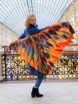 Шерстяная шаль купить