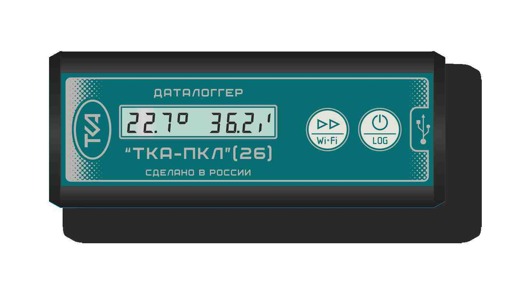 Автономный измеритель относительной влажности, температуры и атмосферного давления ТКА-ПКЛ 26