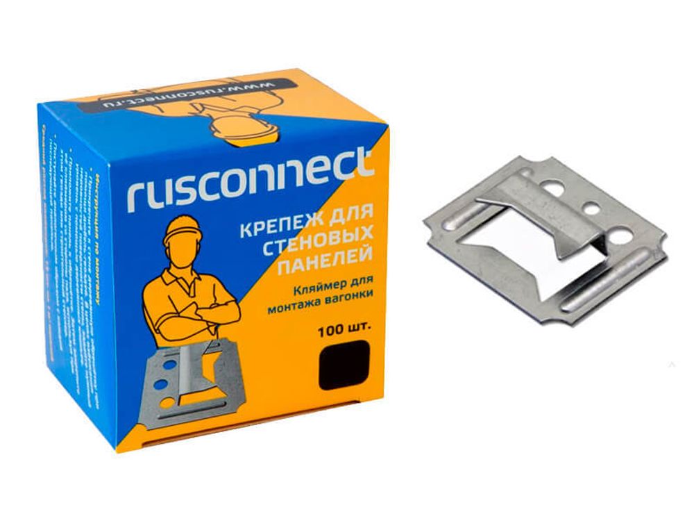 Кляймер для вагонки 3,0 (75 уп.) (100 шт.)