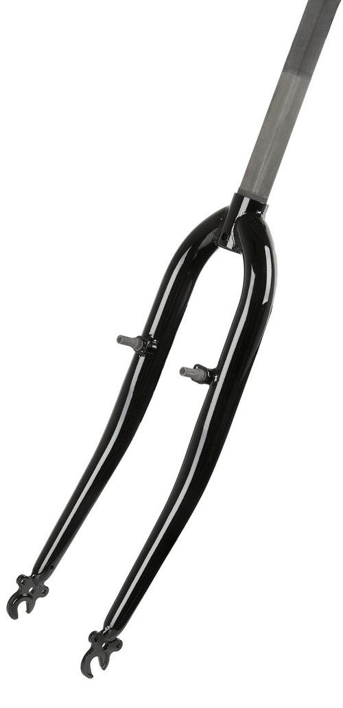 Вилка жесткая сталь черн. 20"х1" конус 26,4мм стойка 240мм резьба 130мм (10)