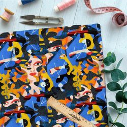 Ткань барби «кордебалет» пабло пикассо