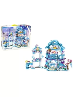 Конструктор Принцесс Замок Эльзы Холодное сердце 411 деталей