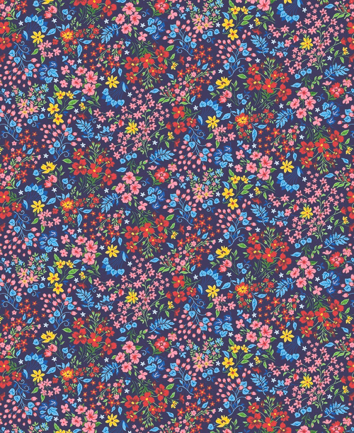 Ситец 95 см 21219-2 Полевые цветы