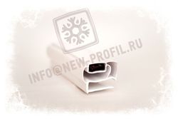 Уплотнительный профиль_014 (тип Р2) для холодильного оборудования.
