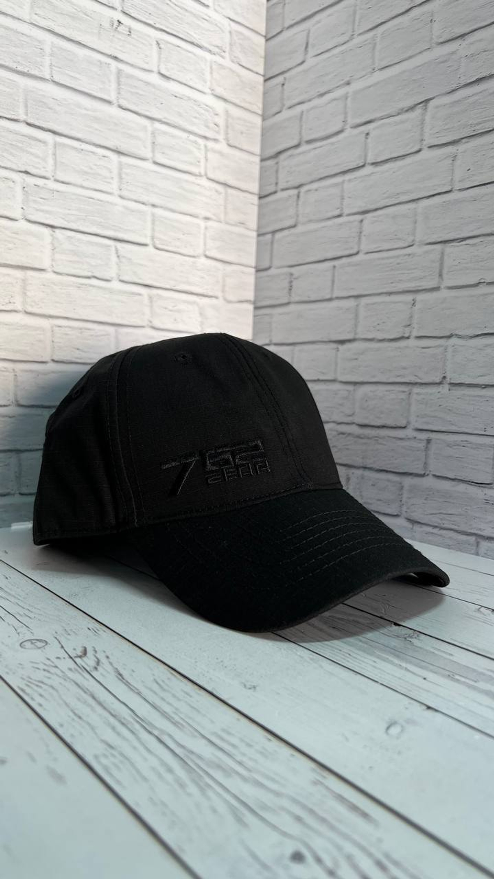 Бейсболка 7.62 / чёрный