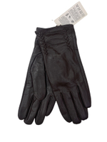 Перчатки. Женские. Материал верха: Кожаные. Подклад: плюш-флис.В упаковке 5 шт.