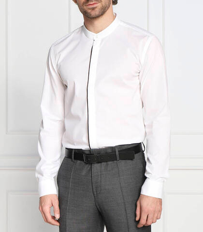 рубашка h-hank-party1-221 BOSS BLACK - белый(50484506)