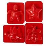 Песок для лепки кинетический BRAUBERG KIDS, 6 цветов, 720 г, 4 формочки, 665090