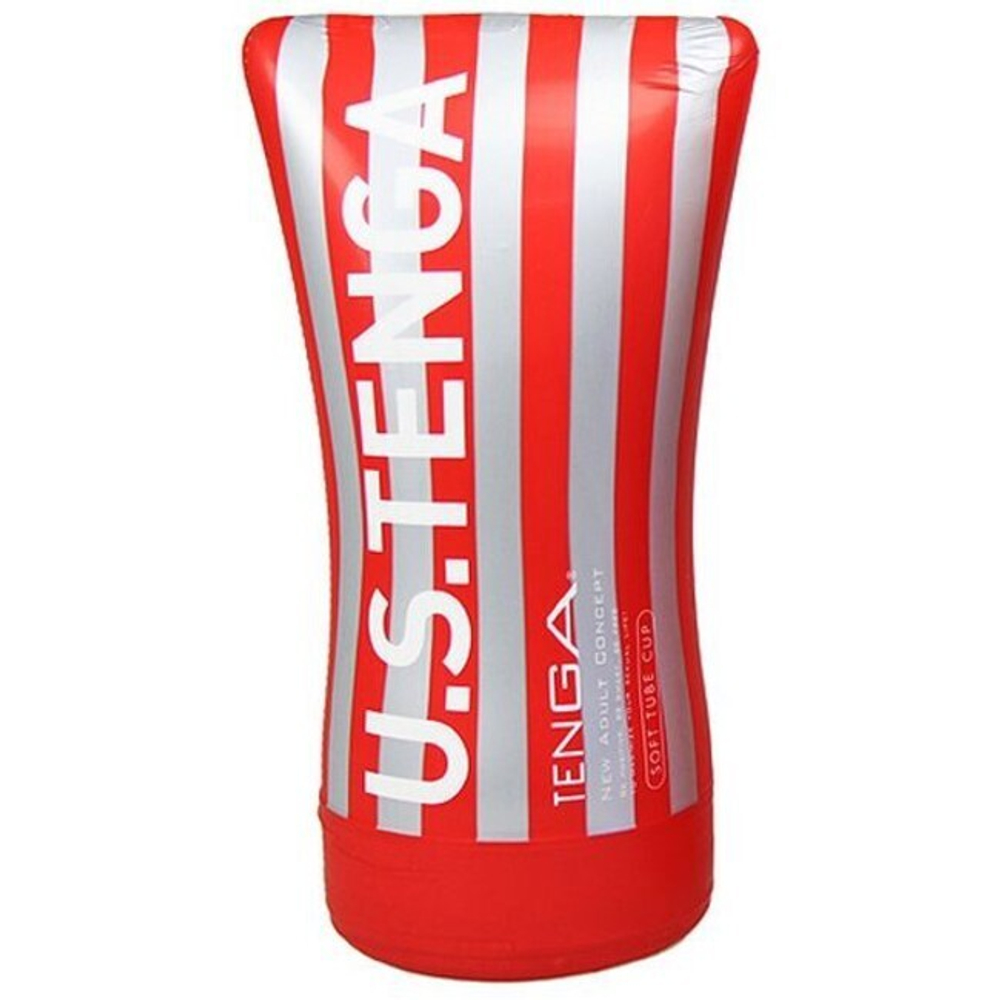 Мастурбатор увеличенного размера Tenga Soft Tube US (Цвет: белый)