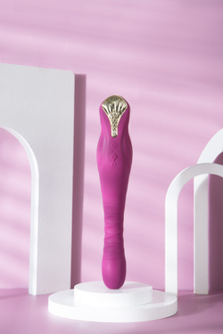 Premium пульсатор ZALO KING, фиолетовый