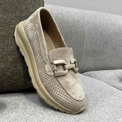 Комфортные лоферы Femiss 422 Beige Suede
