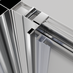 Душевой уголок RGW PA-045 (Матовое-Сатинат, 1000x900)