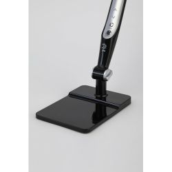 Настольный светильник ЭРА NLED-497-12W-BK светодиодный на струбцине и с основанием черный