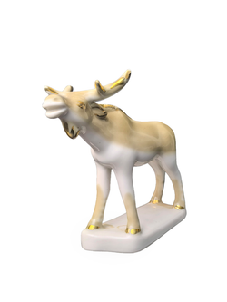 Фарфоровая статуэтка "Лось" Полонский ЗХК