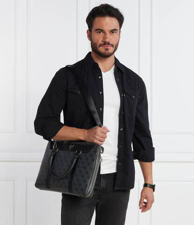 Сумка для ноутбука 15" Guess - графитовый(HMEVZL P3138)