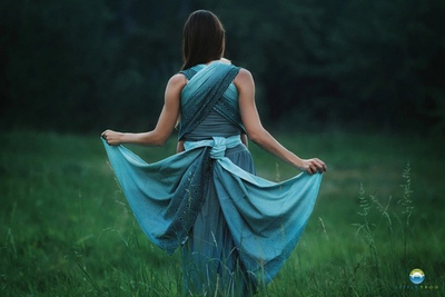 Слинг-шарф «Штормовое море»