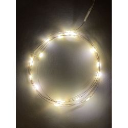 ENIN-2B ЭРА Гирлянда LED Нить 2 м теплый свет, АА, IP20 | Гирлянды