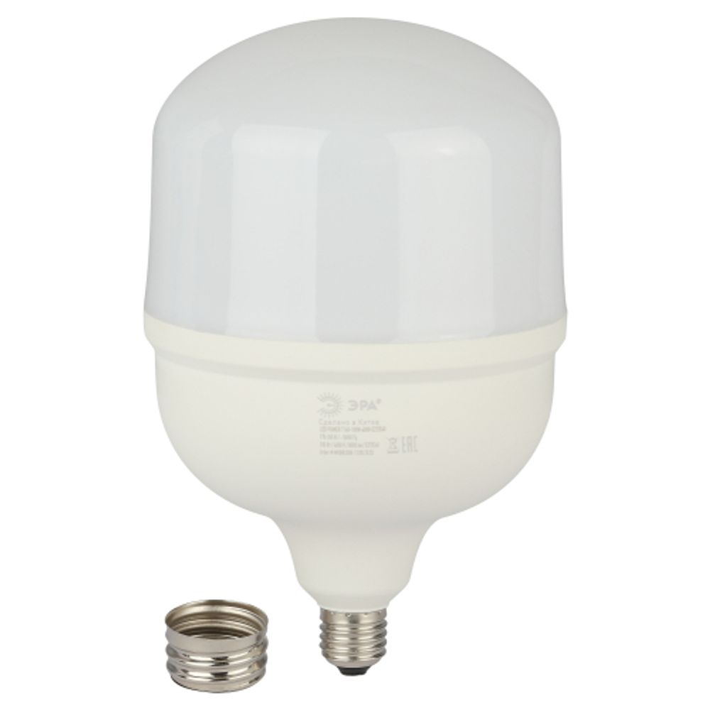 Лампа светодиодная ЭРА STD LED POWER T160-100W-4000-E27/E40 Е27 / Е40 100Вт колокол яркий белый свет