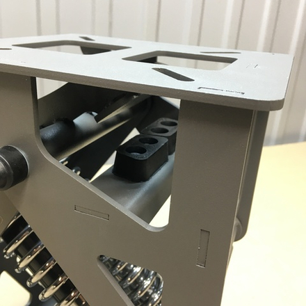 Стойка амортизационная Практик 300 V2, оцинкованная