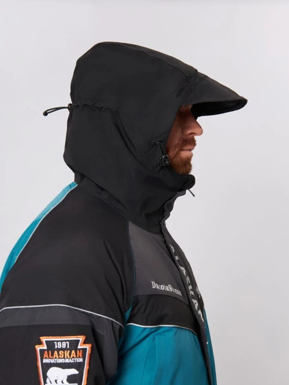 Костюм зимний Alaskan Dakota Stream XL зеленый/серый/черный (куртка+ полукомбинезон)