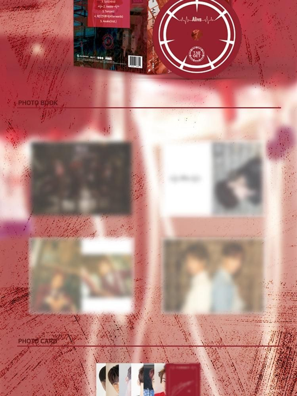Альбом Target - Alive Mini Album