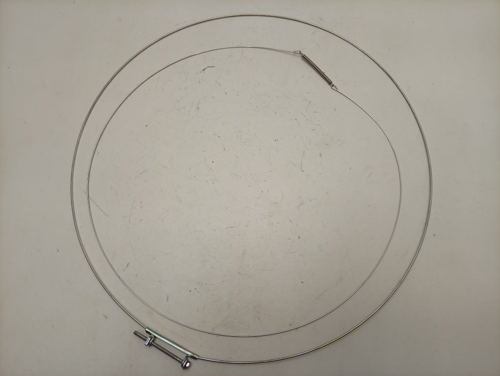 WF8590NFW кт62 Комплект хомутов крепления манжеты для стиральной машины Samsung б/у