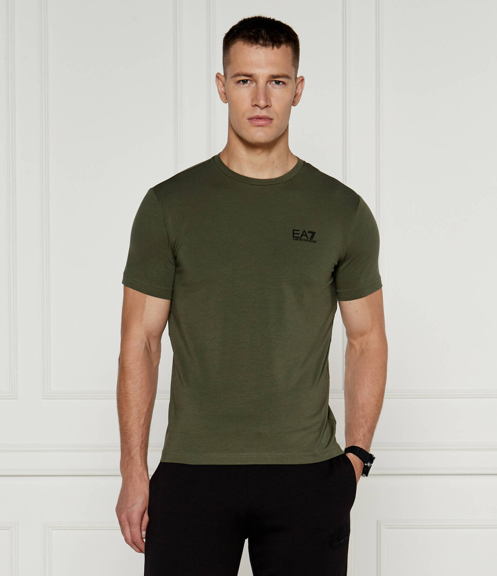 Футболка EA7 - оливковый(8NPT26 PJVQZ)