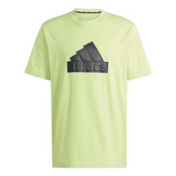 Мужское теннисное поло adidas Future Icon Badge Of Sport T-Shirt Men - Lime, Black