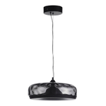 SL6014.403.01 Светильник подвесной ST-Luce Черный/Черный, Дымчатый LED 1*42W 3000K RIPPLE