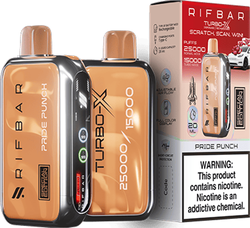 RIFBAR TURBO X 25000 - Pride Punch (5% nic)