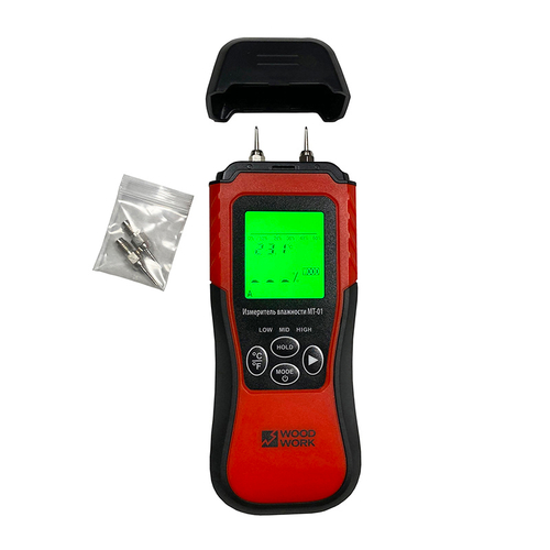 Влагомер цифровой игольчатый Woodwork MT-01
