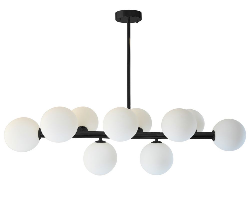 Kink Light 07508-10,19 Люстра Сида черный E14 10*10W