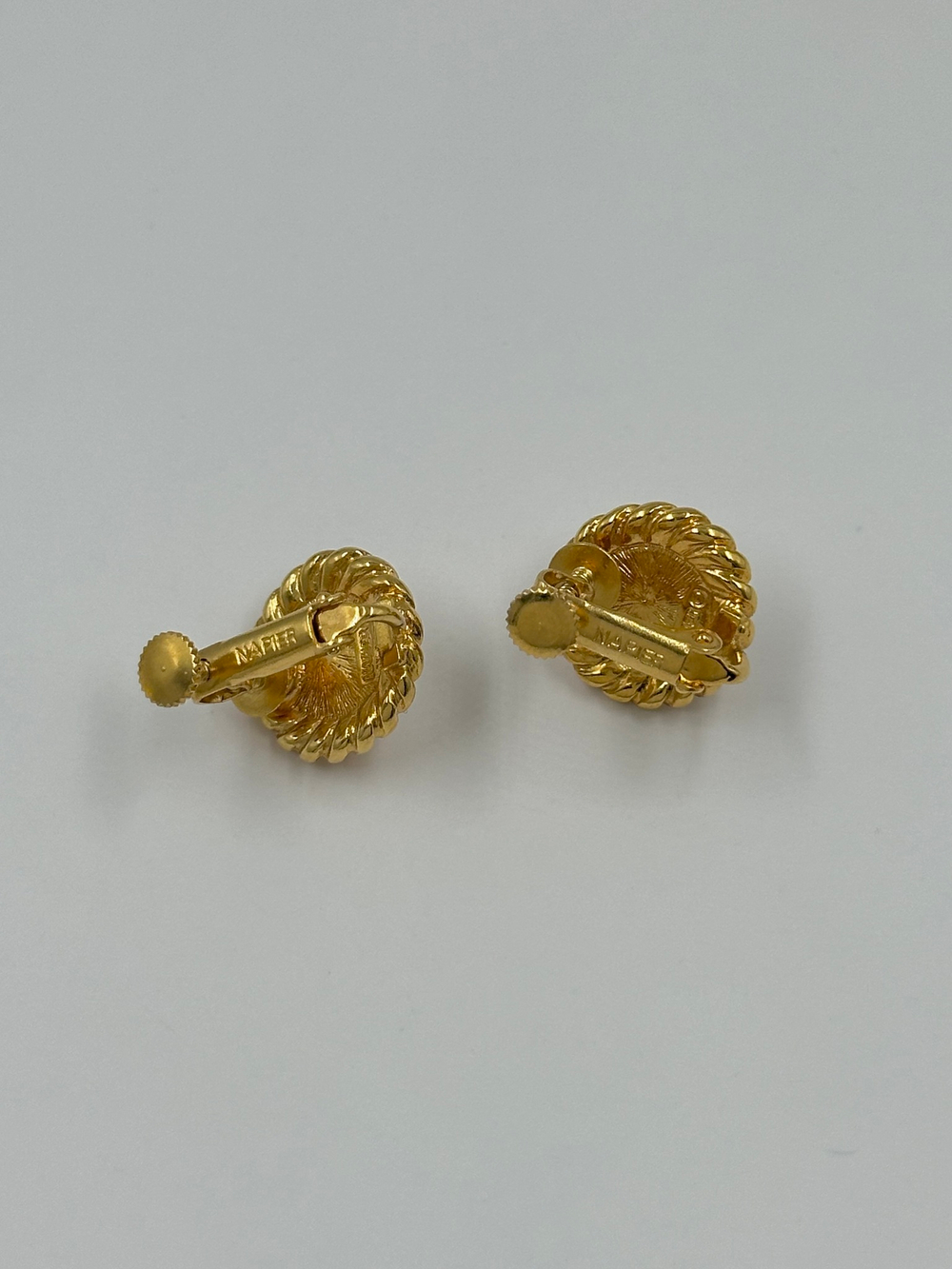 Миниатюрные клипсы с «жемчугом» Napier