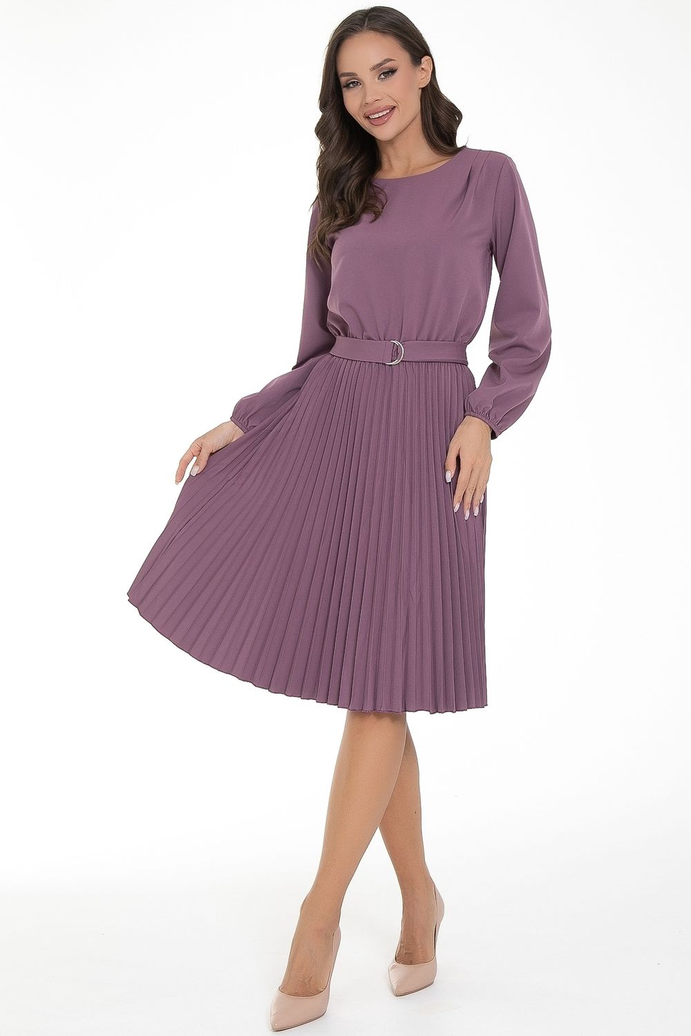 Платье Триумф (гофре,вайолет) Diolche