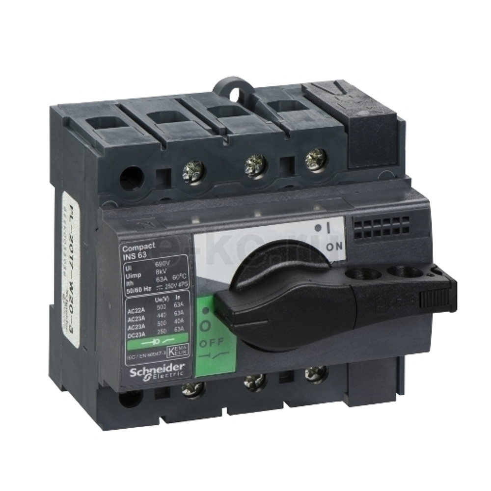 Выключатель разъед. INTERPACT INS 3р63А/ 28902
