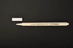 Набор из 1 акрилового маркера белого цвета + 2 линера(лайнера) белого цвета