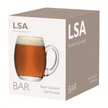 LSA International Кружка для пива высокая округлая Bar 500 мл