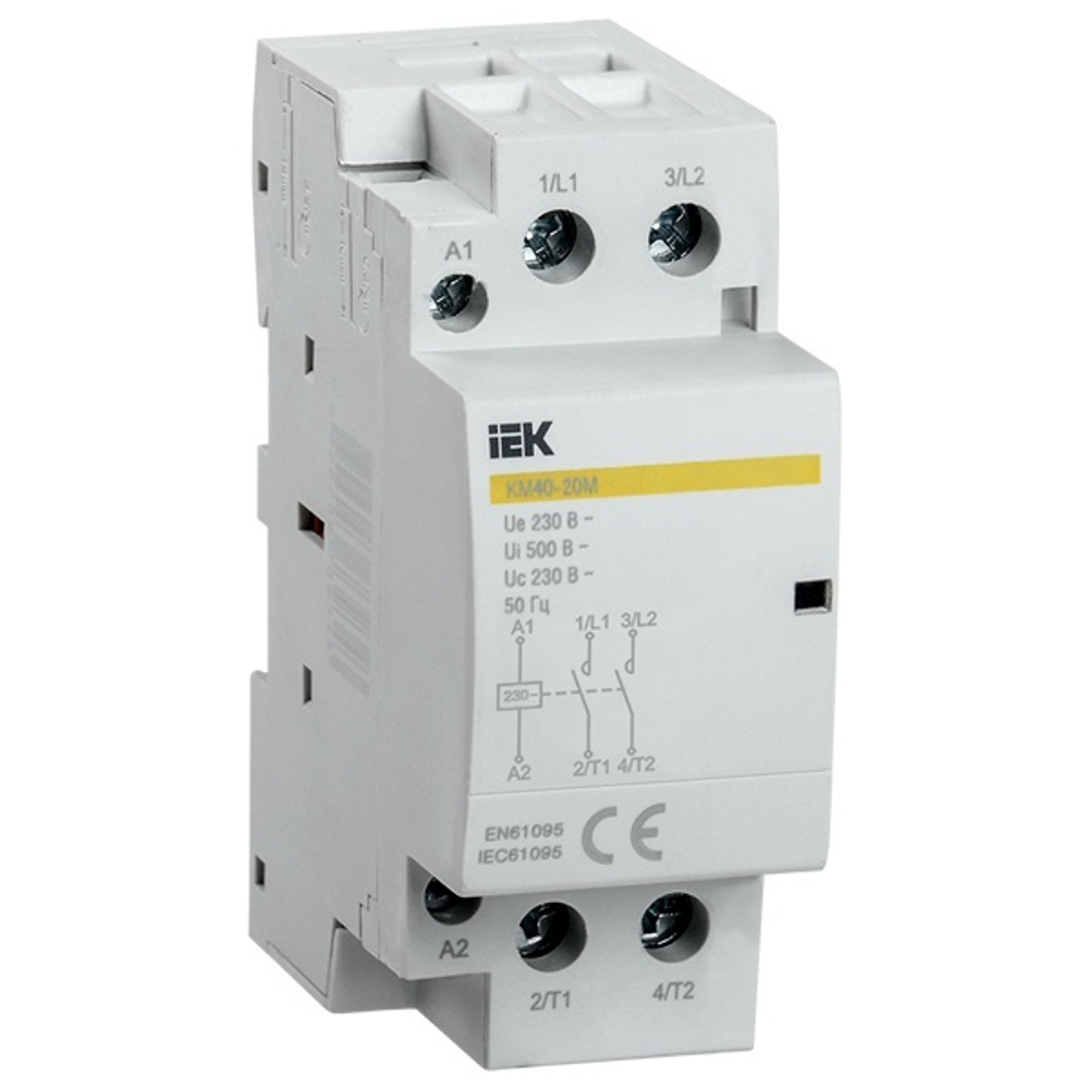 Контактор модульный IEK MKK11-40-20