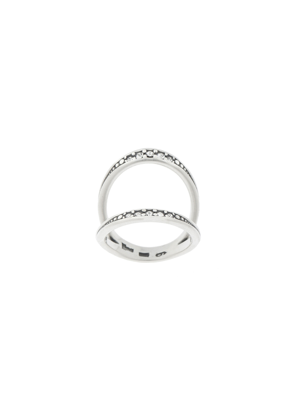 "Окера" кольцо в серебряном покрытии из коллекции "Момент" от Jenavi