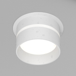 DK2404-WH Встраиваемый светильник влагозащ., IP 44, до 15 Вт, GU10, белый, алюминий