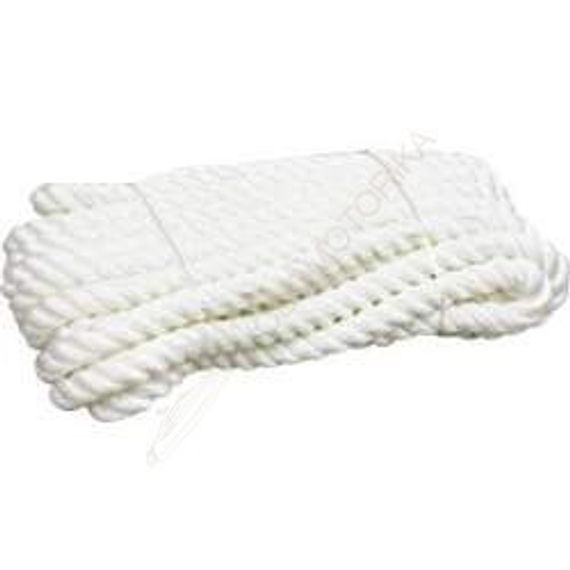 Канат LAKER швартовый (полиэстер) 12 X 10M белый