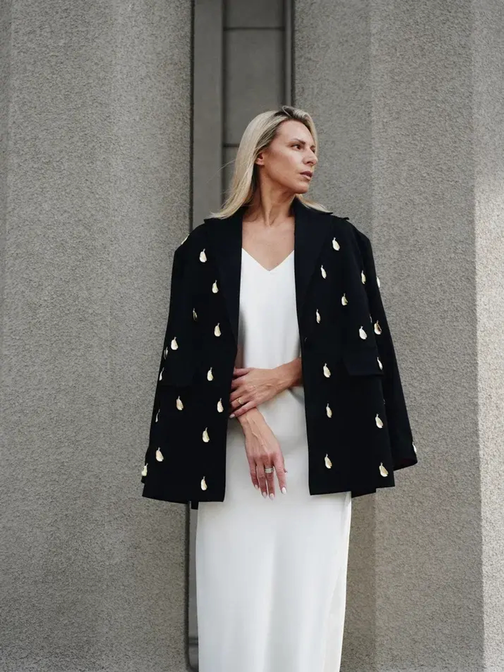 Платье комбинация "Богиня" в молочном