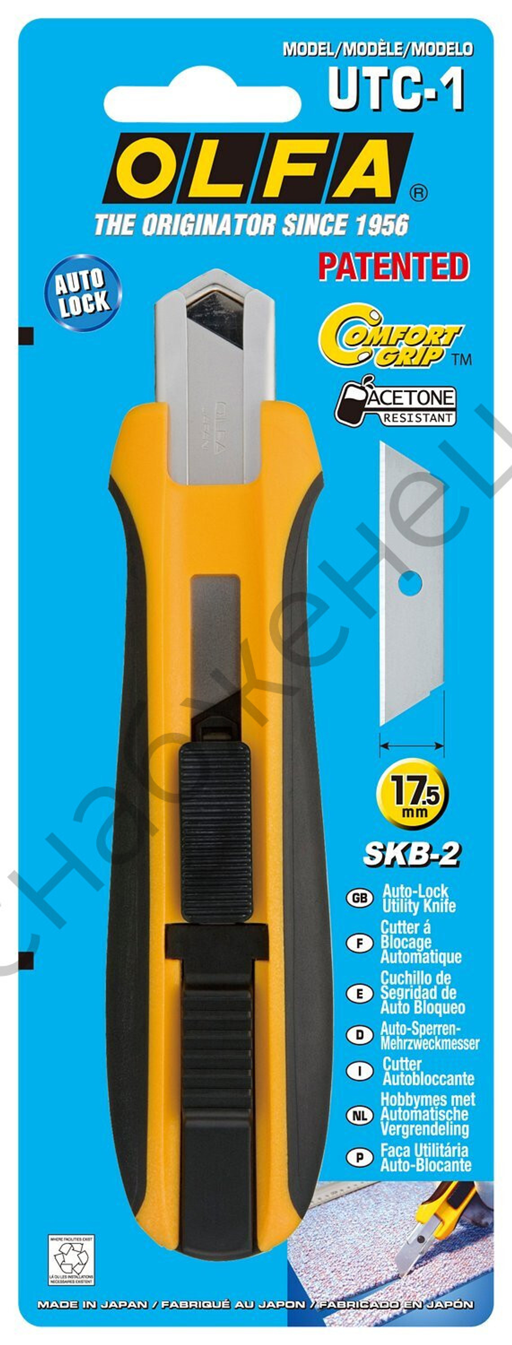 OLFA 17.5 мм, с трапециевидным лезвием, нож (OL-UTC-1)